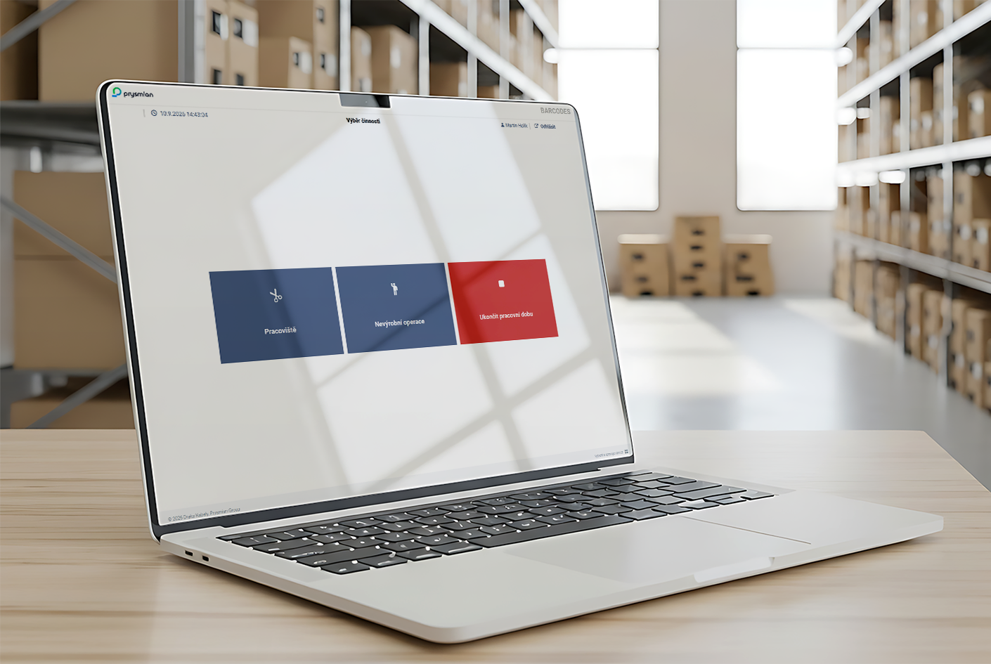 Aplikace Production Tool