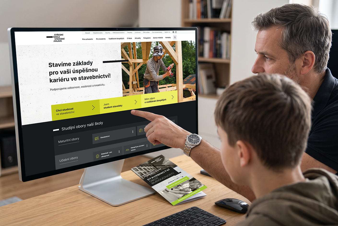 Design letáku a&nbsp;webu