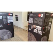 Expozice v kostelní věži sv. Mikuláše