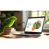 Suprrr web, řekli by papoušci