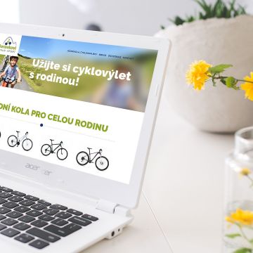 Jednoduchý prezentační web