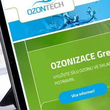 Na webu představujeme sílu ozonu