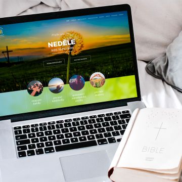 Logo a webové stránky pro velkomeziříčskou farnost