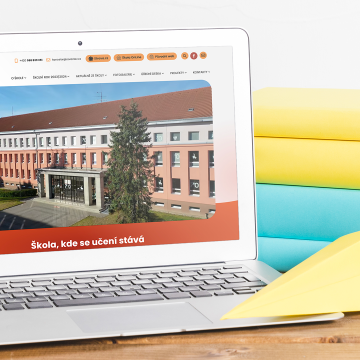 Intuitivní web pro základní školu v Třebíči