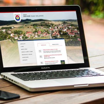 Obec Sklené nad Oslavou